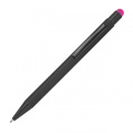 Metal ballpoint pen with touch function Ohara, pink