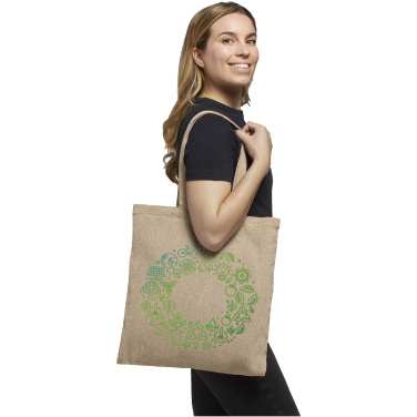 Logotrade promotional gift image of: Pheebs 150 g/m² recycled tote bag 7L
