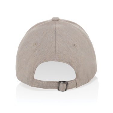Logotrade promotional merchandise image of: Milo AWARE™ recycled heather 6 panel cap 200gr