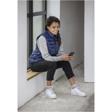 Logotrade promotional merchandise image of: Pallas women's GRS recycled insulated bodywarmer
