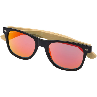 Logo trade promotional merchandise image of: Hue sunglasses with bamboo temples