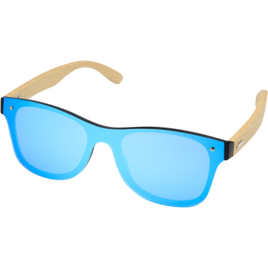 Logo trade promotional product photo of: Tan sunglasses with bamboo temples