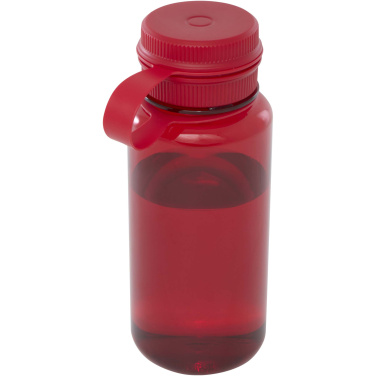 Logo trade advertising products image of: Ryder 900 ml RCS certified RPET sport bottle with multi-function lid