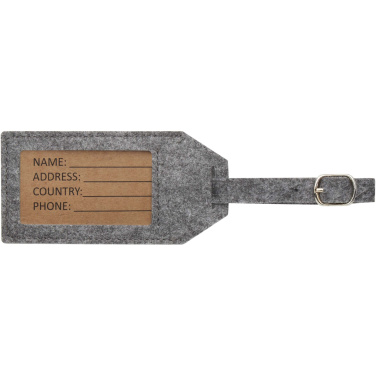 Logotrade promotional merchandise image of: Tie luggage tag