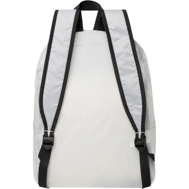 Logo trade promotional gift photo of: EcoFold RPET foldable backpack 15L