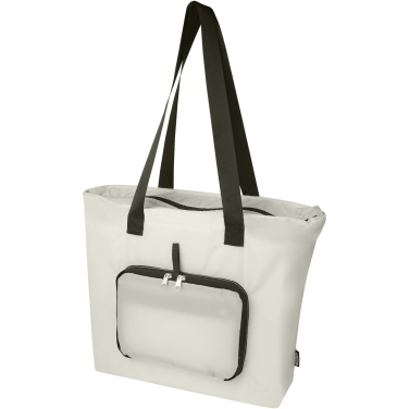 Logotrade promotional item picture of: EcoFold RPET foldable tote bag 16L