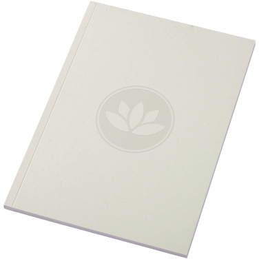 Logo trade promotional gifts image of: Novella Austen A5 recycled soft cover notebook - 50 sheets