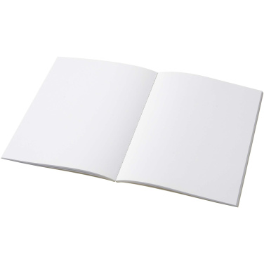 Logo trade promotional item photo of: Novella Austen A5 recycled soft cover notebook - 50 sheets