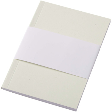 Logo trade promotional merchandise image of: Novella Austen A6 recycled soft cover notebook - 50 sheets