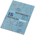 Novella Austen A6 recycled soft cover notebook - 50 sheets, Blue