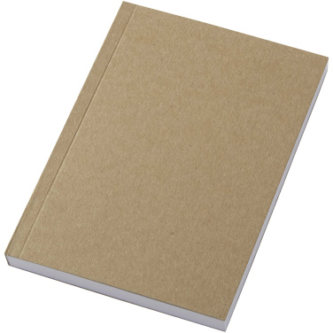Logotrade promotional merchandise picture of: Novella Austen A6 recycled soft cover kraft notebook - 100 sheets