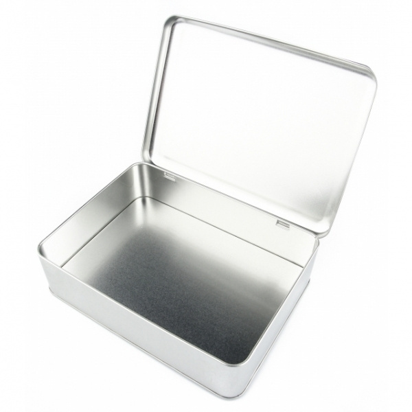 Logotrade promotional giveaway image of: Metal box 18x12,6x4 cm