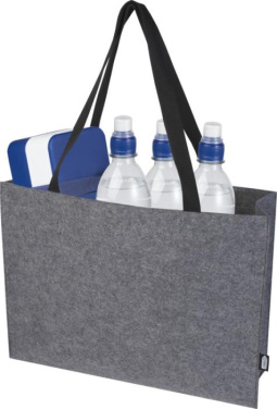Logo trade corporate gift photo of: Felta GRS recycled felt gusset tote bag 20L