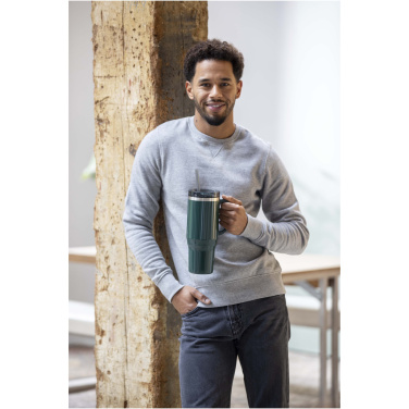 Logo trade promotional gifts picture of: Melbourne 1200 ml RCS certified insulated tumbler with straw