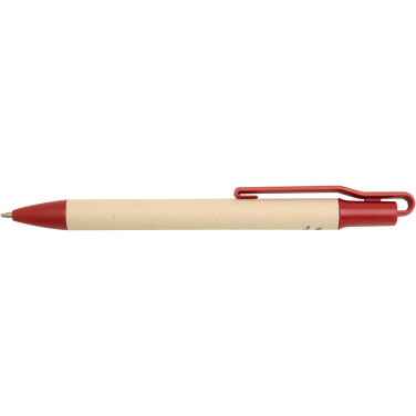 Logotrade advertising product picture of: Liliana sugarcane paper ballpoint pen (blue ink)
