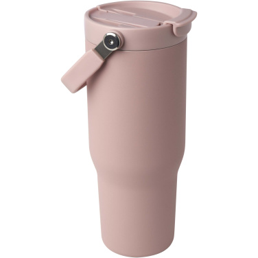Logotrade promotional merchandise picture of: Bronx 900 ml RCS recycled stainless steel copper vacuum insulated tumbler with dual function lid
