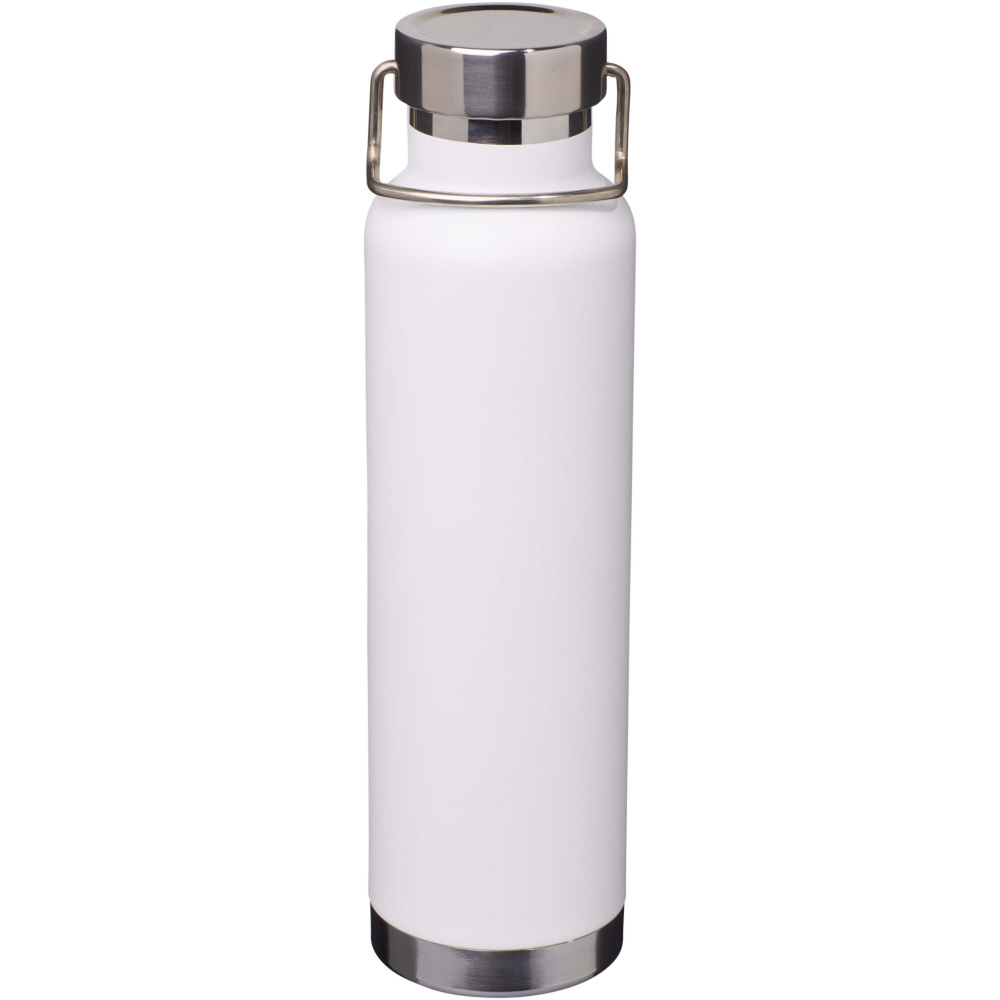 Logo trade corporate gift photo of: Thor 650 ml RCS recycled stainless steel copper vacuum insulated water bottle
