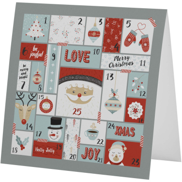 Logo trade promotional item photo of: Herald square greeting card