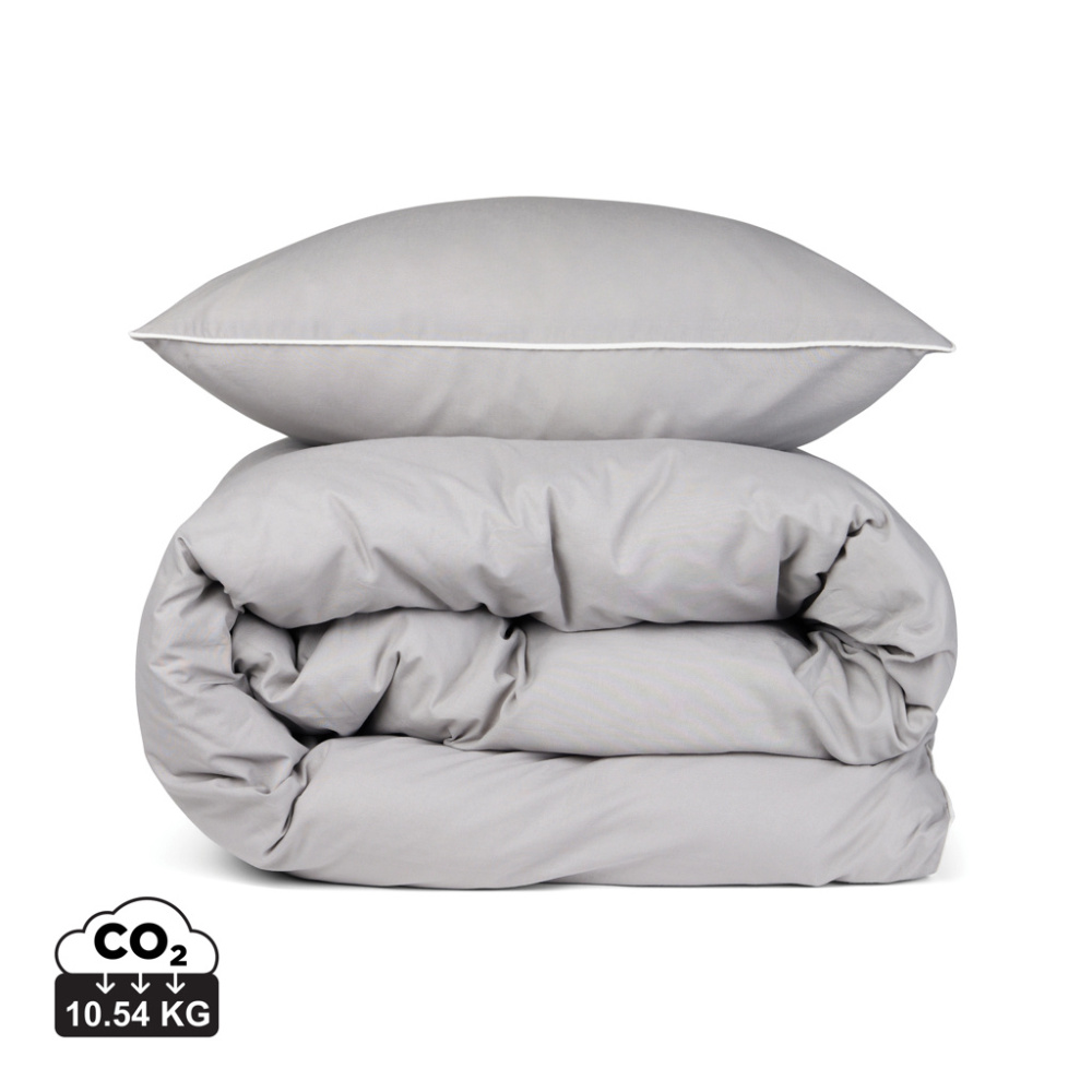 Logotrade promotional merchandise image of: VINGA Marston OCS organic cotton bed linen, 4 pcs set