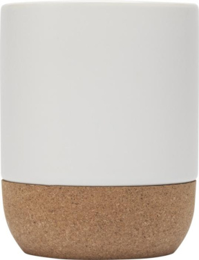 Logo trade promotional items picture of: Billie 300 ml ceramic mug with cork details and matt finish