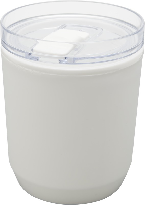 Logo trade corporate gift photo of: Hudson 180 ml recycled plastic double-wall tumbler