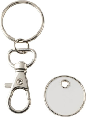 Logotrade corporate gift picture of: Rory keyring with trolley coin