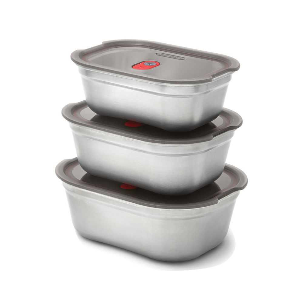 Logo trade advertising product photo of: Black+Blum Mealprep Box 3pcs Set Small, Medium, Large