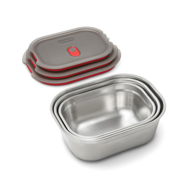 Logotrade corporate gifts photo of: Black+Blum Mealprep Box 3pcs Set Small, Medium, Large