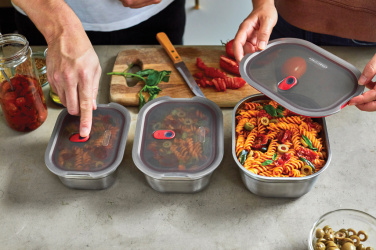 Logotrade promotional item image of: Black+Blum Mealprep Box 3pcs Set Small, Medium, Large