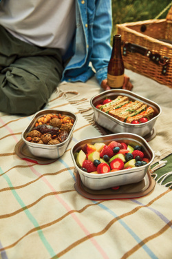 Logo trade promotional giveaways image of: Black+Blum Mealprep Box 3pcs Set Small, Medium, Large