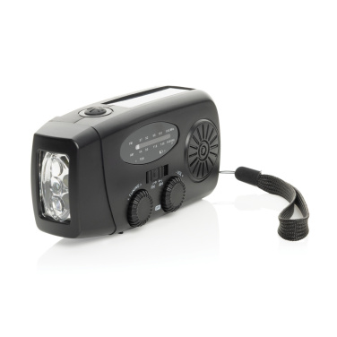 Logo trade corporate gift photo of: RescueWave RCS recycled plastic emergency radio