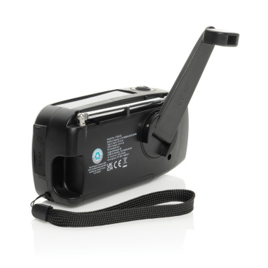 Logotrade advertising products photo of: RescueWave RCS recycled plastic emergency radio