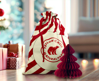 Logo trade promotional item photo of: Large Santa cotton bag