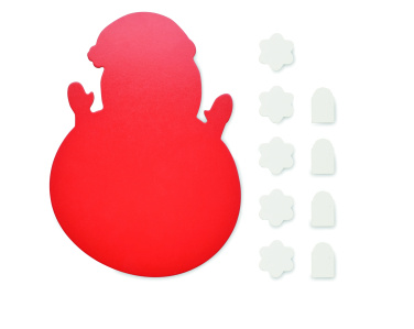 Logo trade business gifts image of: Christmas wooden tic tac toe