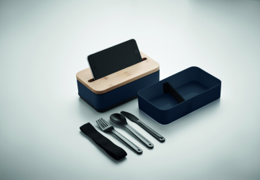 Logo trade promotional giveaways picture of: Recycled PP lunch box