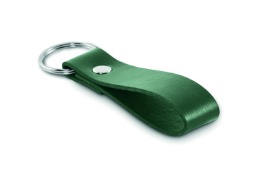 Logo trade promotional gift photo of: PU loop key ring