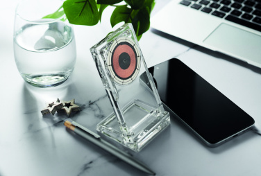 Logotrade promotional gifts photo of: Acrylic wireless charger 15W