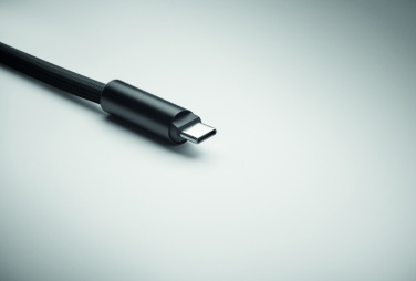 Logo trade promotional items image of: 60W charging and data lanyard