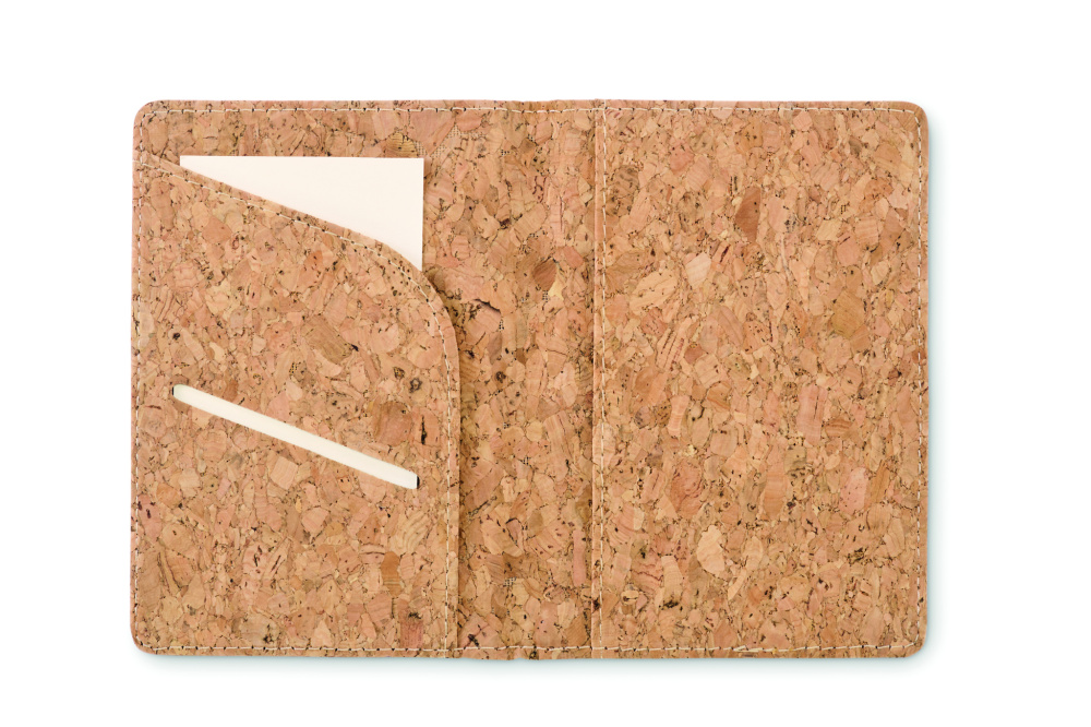 Logotrade promotional product image of: Cork passport holder