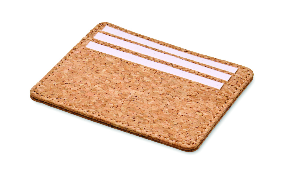 Logotrade promotional giveaway image of: Cork cardholder with RFID