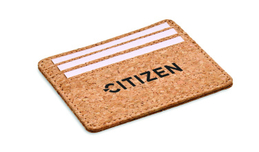 Logotrade promotional item picture of: Cork cardholder with RFID