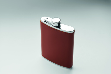 Logo trade promotional items picture of: Slim hip flask 200 ml