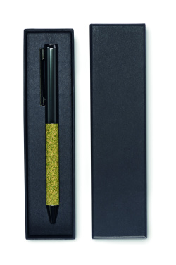 Logo trade promotional merchandise photo of: Twist metal ballpen in box