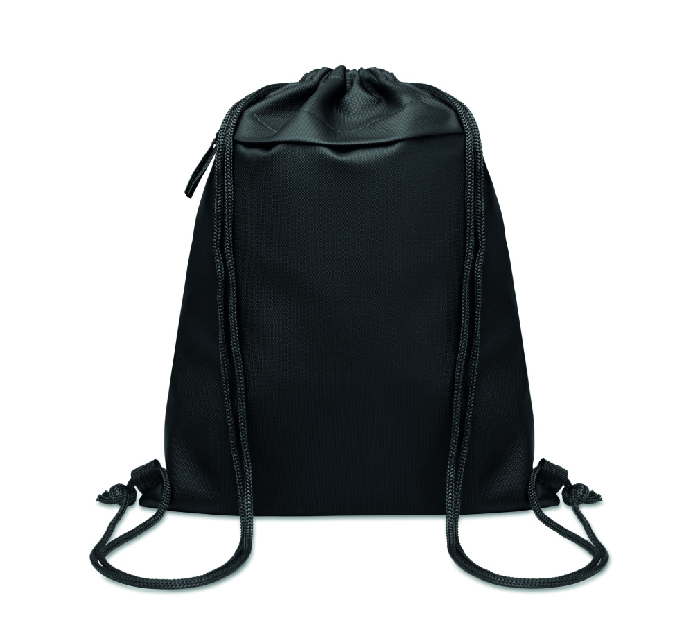 Logotrade promotional merchandise picture of: Drawstring bag in 600D RPET