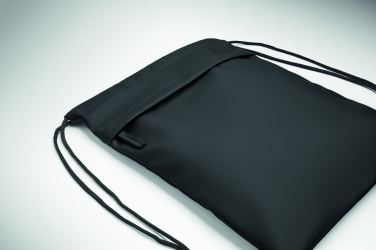 Logotrade corporate gifts photo of: Drawstring bag in 600D RPET