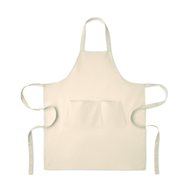 Logo trade advertising products image of: Organic cotton apron 240 gr/m²
