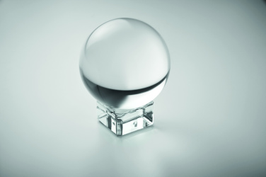 Logo trade promotional item photo of: Glass round award