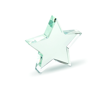 Logo trade promotional gift photo of: Glass star award