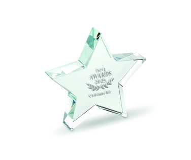 Logotrade advertising product picture of: Glass star award