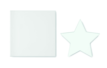 Logo trade promotional item photo of: Glass star award